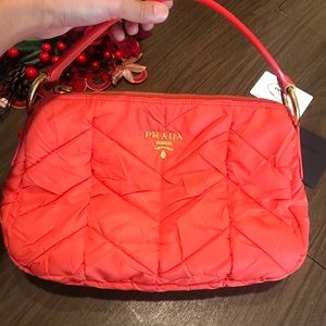 Authentic Prada Tessuto Quiltin satchel